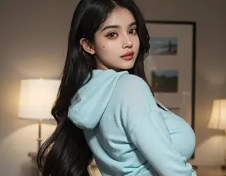 18+ Dubai escort girl in seductive pose